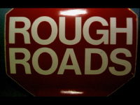 Rough Roads Logo als Aufkleber